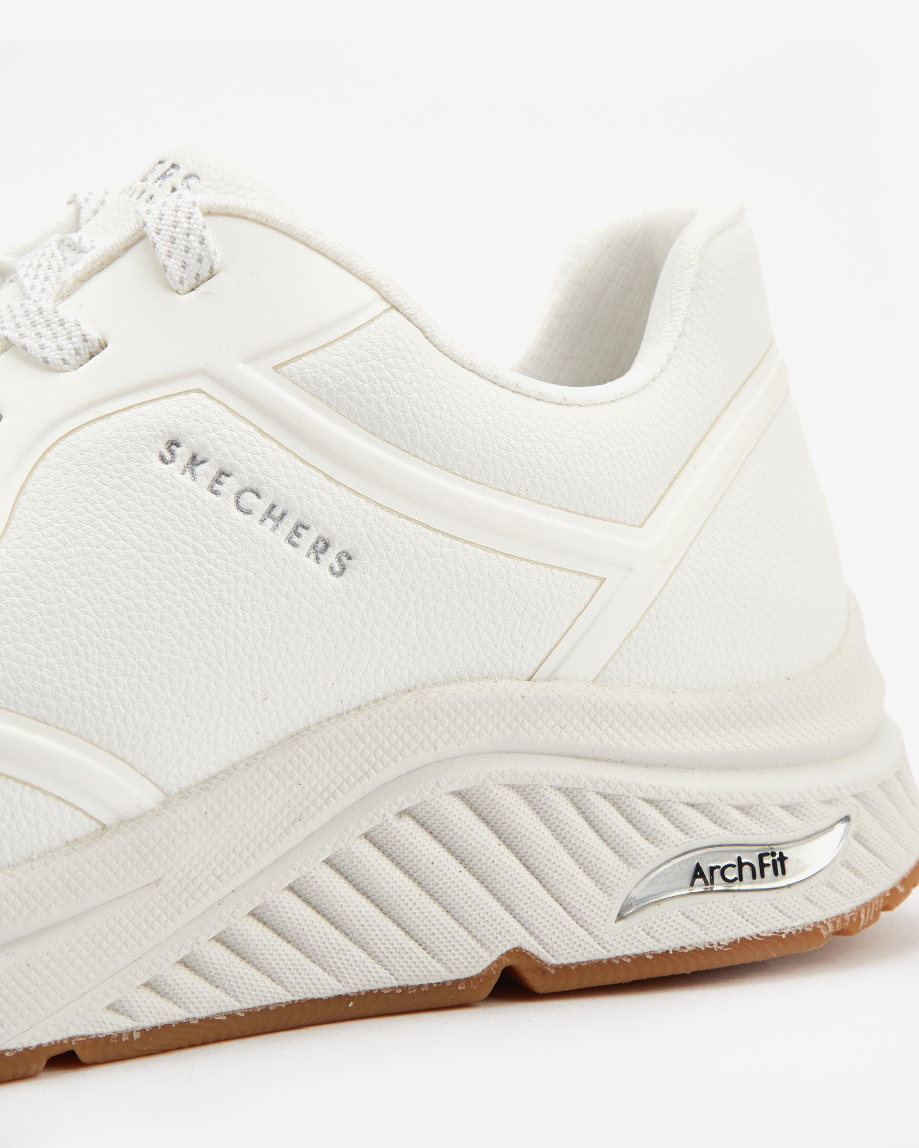 Arch Fit S-Miles- Mile Makers Kadın Beyaz Sneakers 155570 WHT